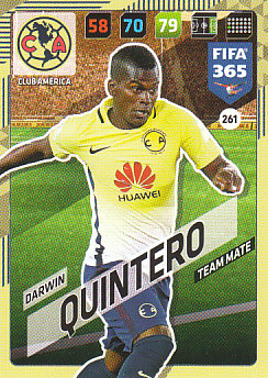 Darwin Quintero Club America 2018 FIFA 365 #261